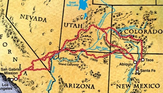 Old Spanish Trail St Augustine - OldSpanishTrailNewMexicaCalifornia