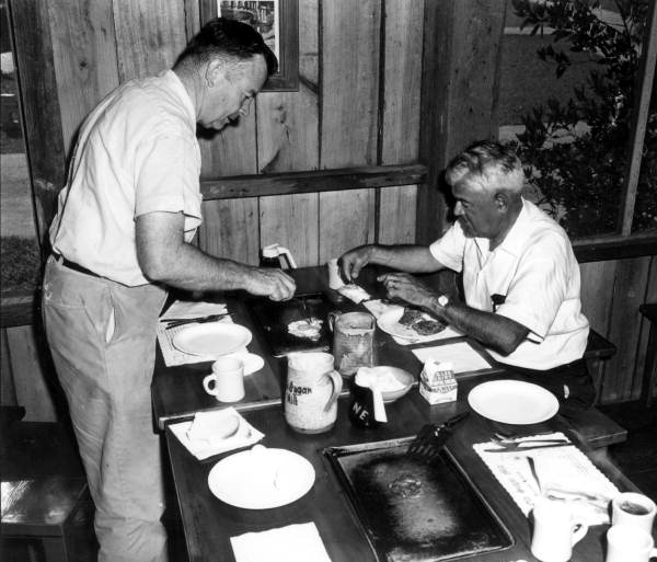 Old Sugar Mill Pancakes in 1963