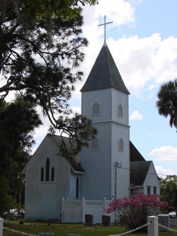 Old St. Lukes Episcopal Church, Courtenay, Merritt Island