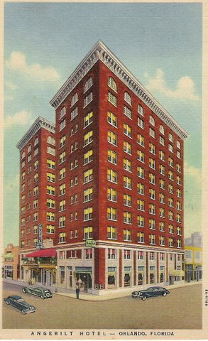 Orange General Hospital ORLANDO Florida~Rare Antique Postcard 1920s