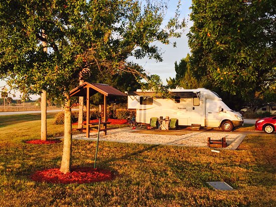 Ortona Lock Campsite on the Okeechobee Waterway
