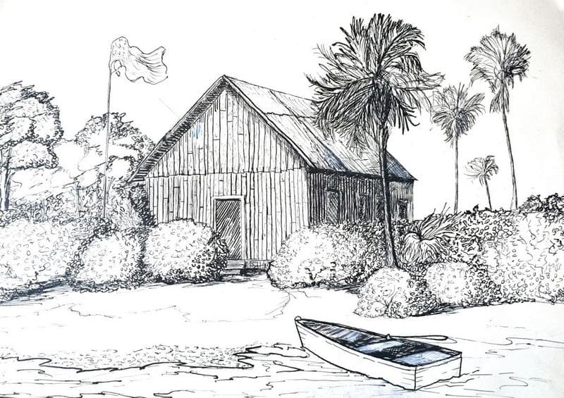 Ozello Island School by Epie Boatright