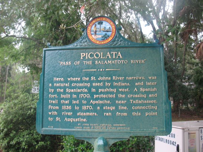 Picolata Marker Picolata Marker
