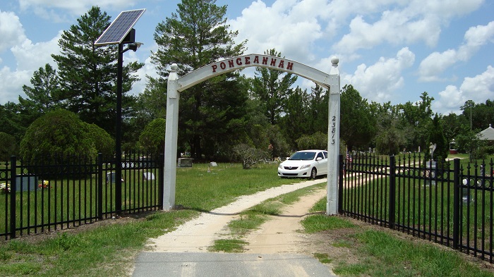 Ponceannah Cemetery Between Paisley and Altoona on CR-42