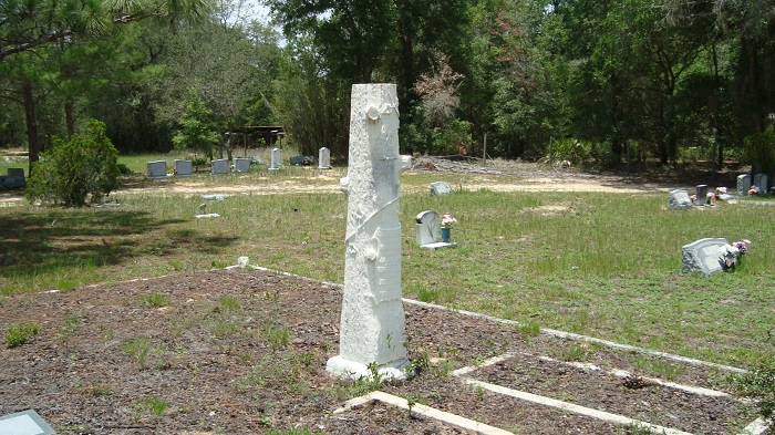 Charles Call Grave in Ponceannah Cemetery