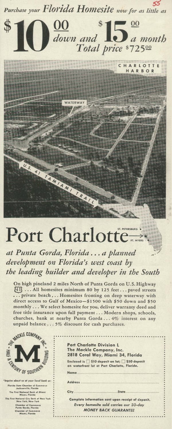 Port Charlotte Advertisement