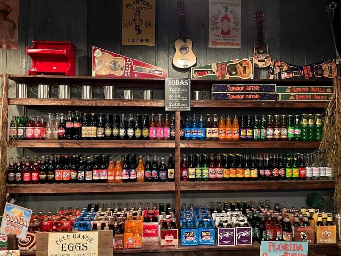 Shelves in Richloam General Store
