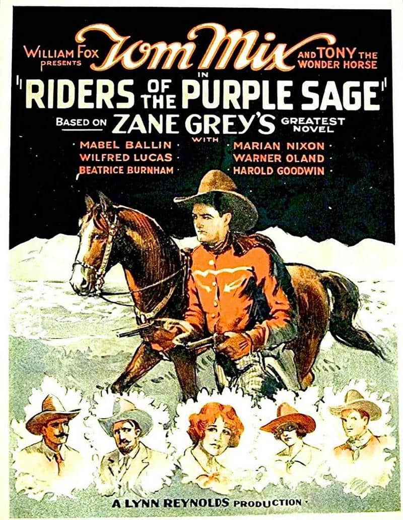 Riders of the Purple Sage Movie Poster