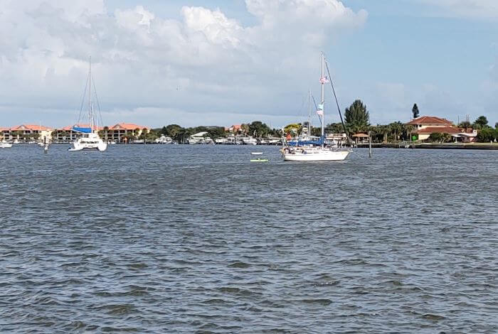 View From River Deck Restaurant