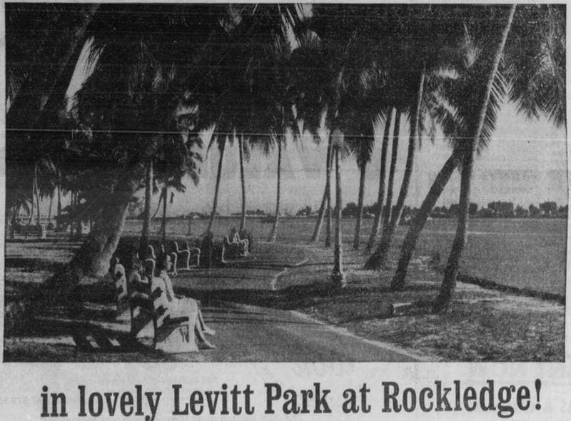 Levitt Park Advertisement