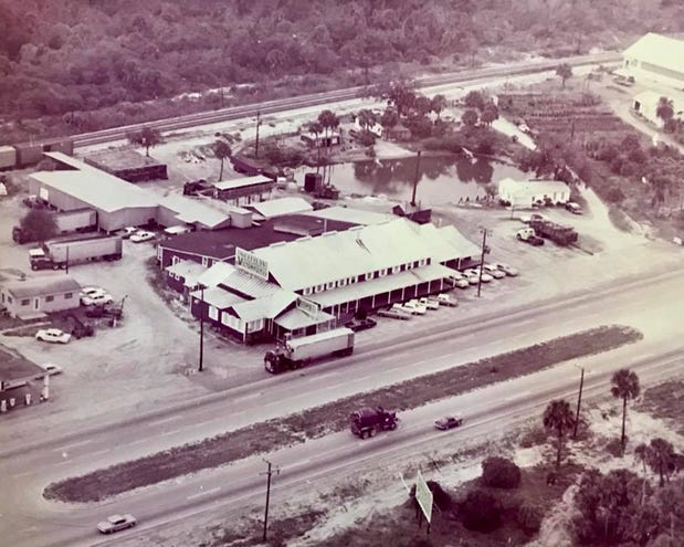 Victory Groves Packing Plant, US-1, 1960