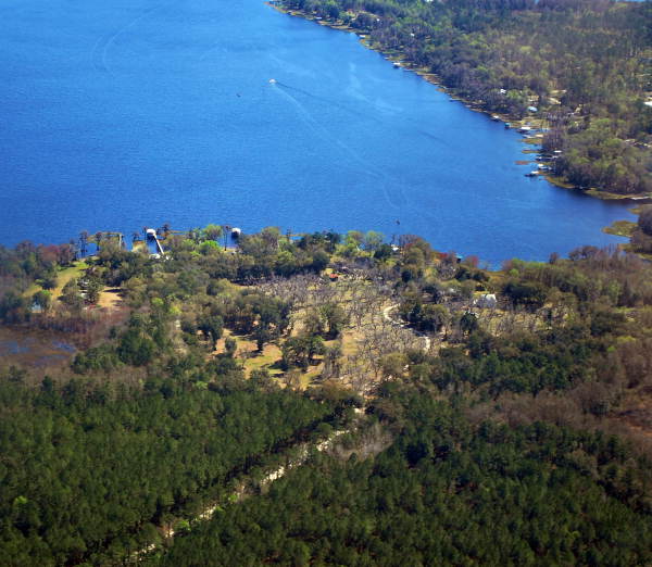 Santa Fe Lake in Waldo, Florida