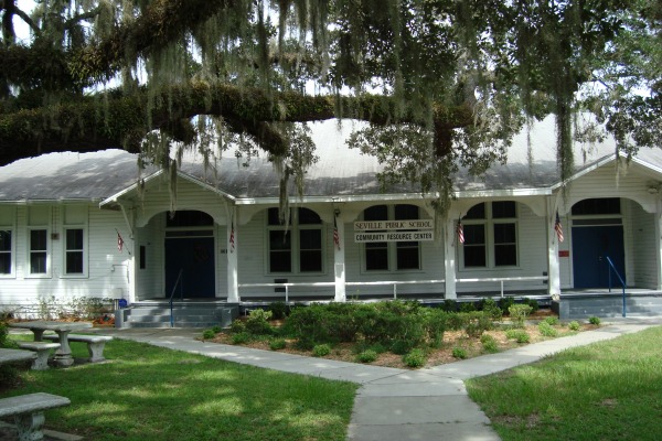 School and Resource Center, Seville, Florida