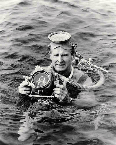 Lloyd Bridges at Silver Springs Filming Sea Hunt