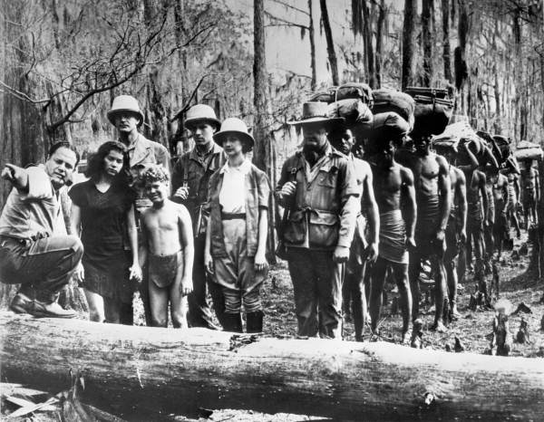 Tarzan Movie Filmed at Silver Springs about 1938
