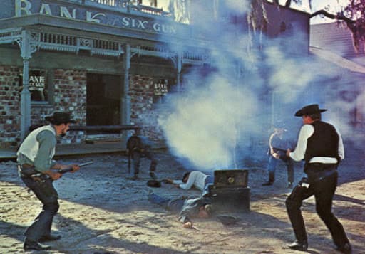 Simulated Gunfight at Six Gun Territory