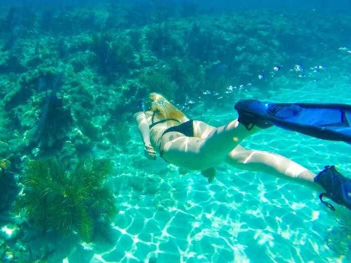 Snorkel Blonde Girl 