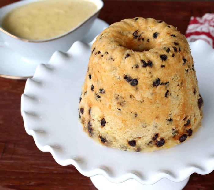 Spotted Dick Pudding