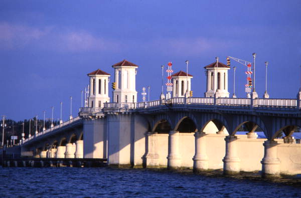 St. Augustine Bridge of Lions in 1969