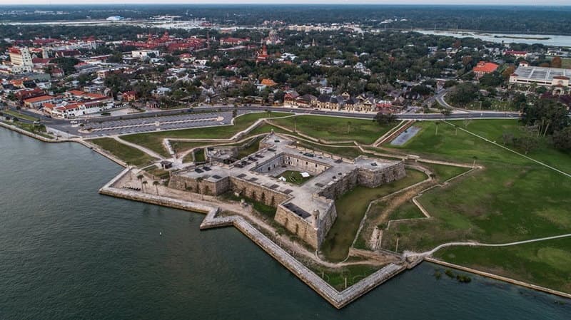 Castillo San Marcos and Downtown St Augustine
