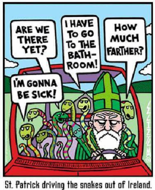 St. Patrick Driving Snakes