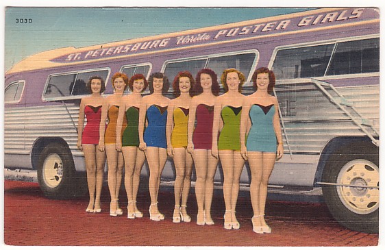 Vintage Postcard St Peterburg, Florida