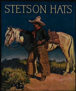 Stetson Hat Poster