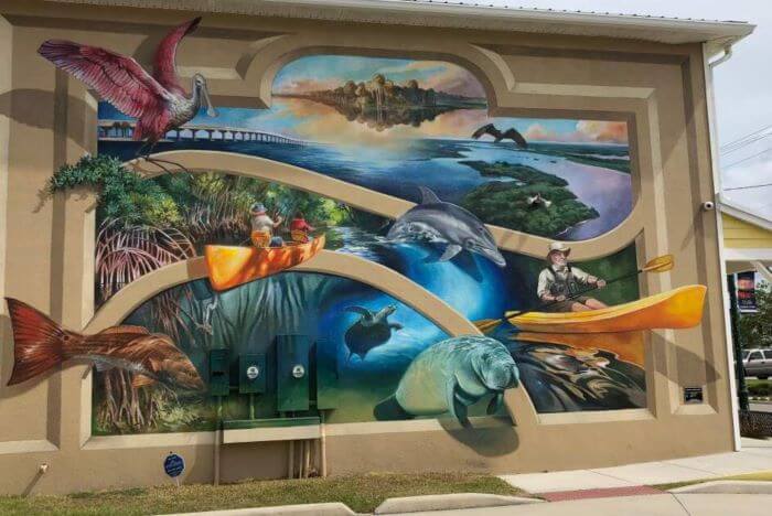 Titusville Florida Mural