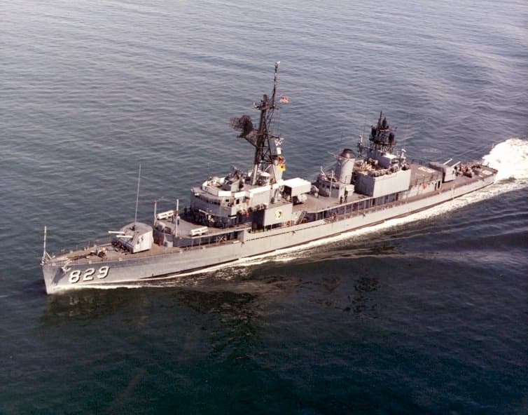 USS Myles C. Fox, DDR829