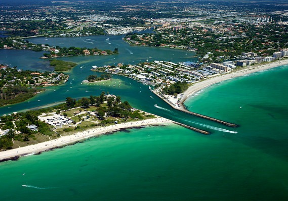 Venice Inlet on the Florida Gulf Venice Inlet on the Florida Gulf