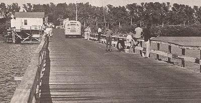 Old Wabasso Swing Bridge Across the Indian River