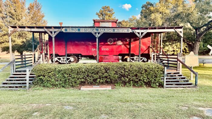 Waldo, Florida Red Caboose