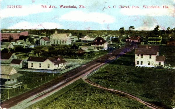 Vintage Postcard Wauchula, Florida