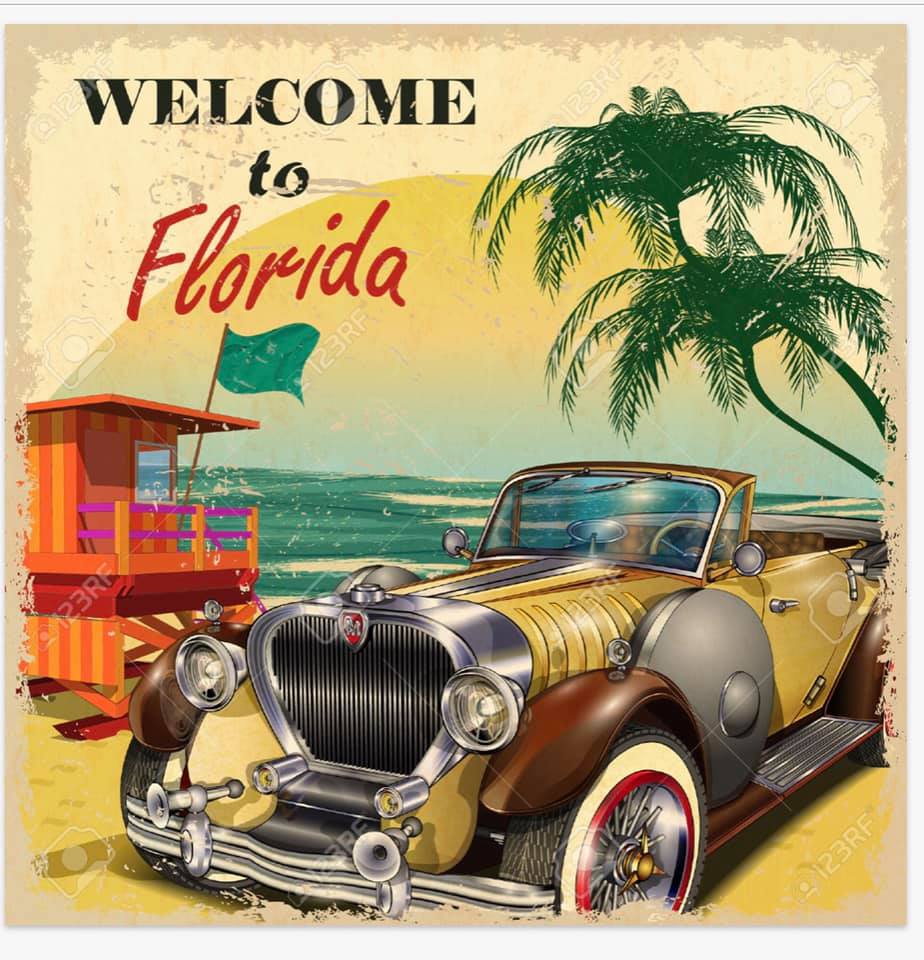 Welcome to Florida Poster Welcome to Florida Poster