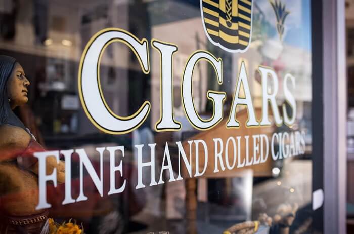 Ybor City Cigar Store Window Ybor City Cigar Store Window