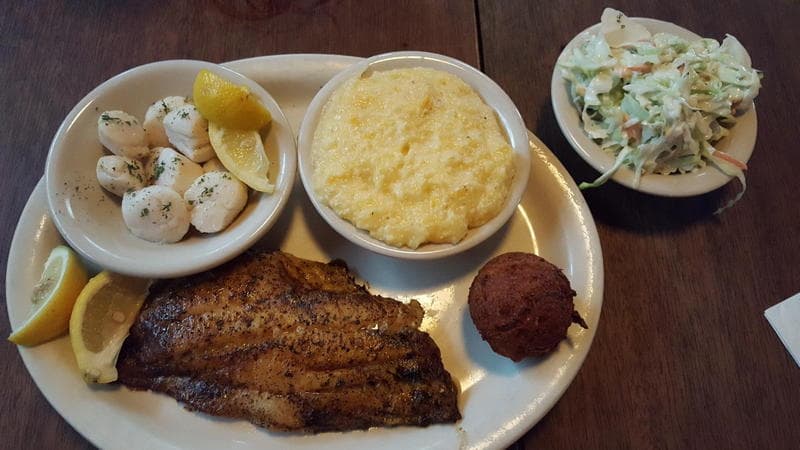 Meal at The Yearling Restaurant