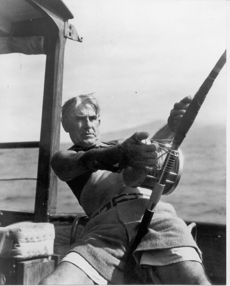 Zane Grey Doing What He Loved