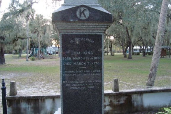 Ziba King Grave, Fort Ogden, Florida