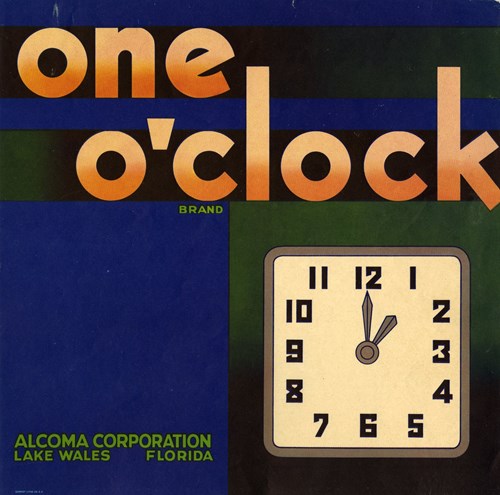 One O Clock