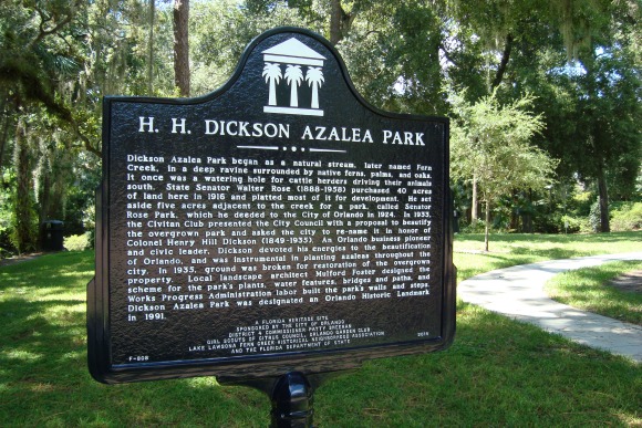 Orlando Dickson Azalea Park