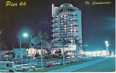 Vintage Postcard of Early Pier 66