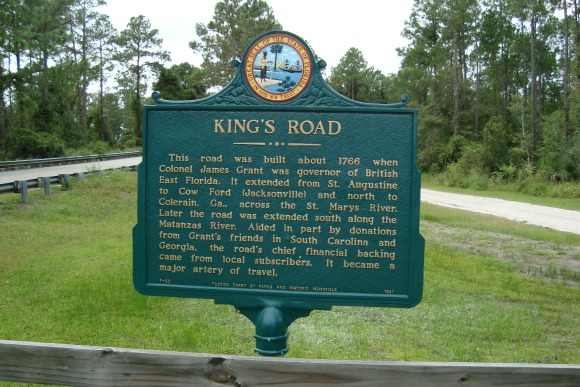 Kings Road Near Princess Place Preserve