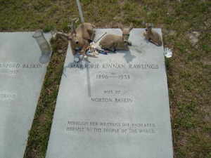 Grave of Marjorie Kinnan Rawlings in Island Grove, Florida