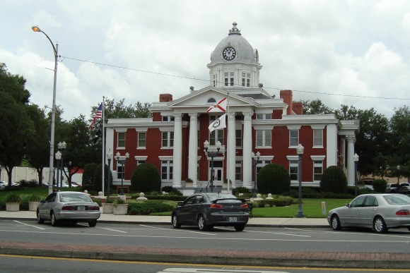 Palais de justice du comté de Pasco, Dade City, Floride