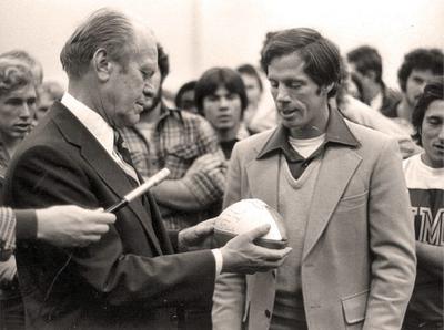 Bill Rademacher and President Ford