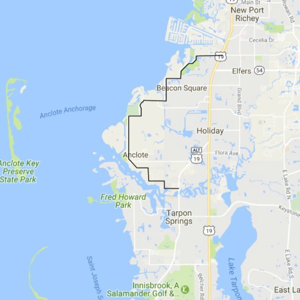 Central West Florida Road Trips and Scenic Drives with Maps