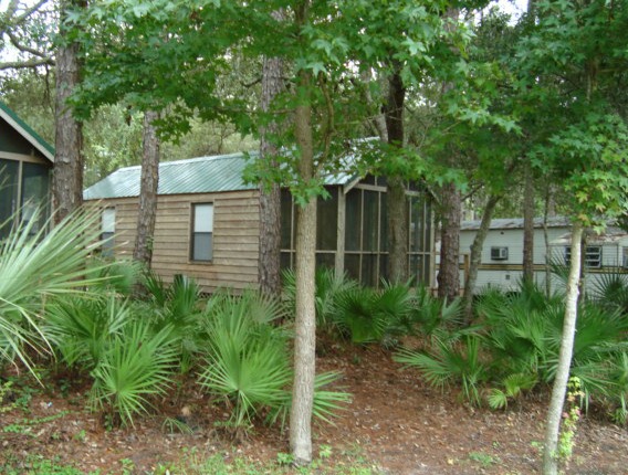 Cabin at Florida fish camp Cabin at Florida fish camp