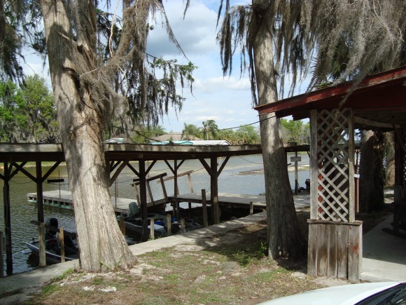 Waterfront at a Florida Fish Camp Waterfront at a Florida Fish Camp